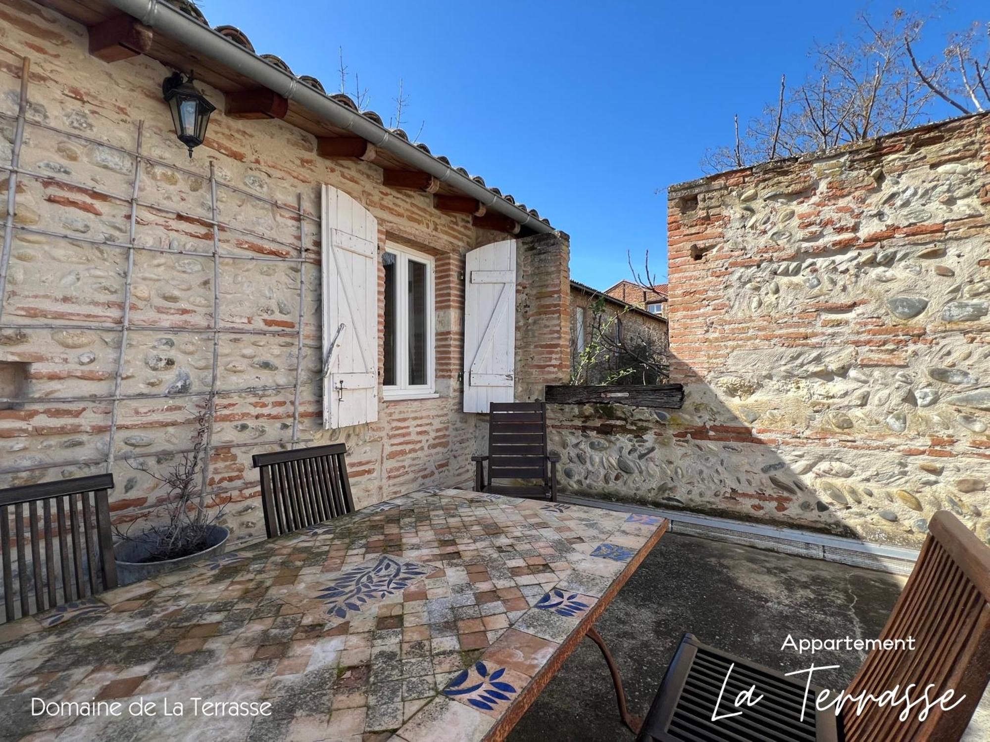 Appartamento Domaine De La Terrasse Carbonne Esterno foto